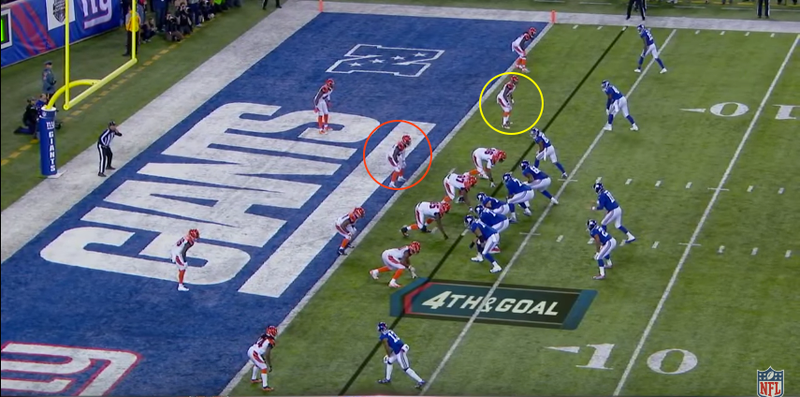 Illustration for article titled Eli Manning Read The Bengals' Defense Like A Coloring Book